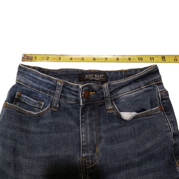 Judy Blue Skinny Fit Jeans Womens Size 1/25 Distressed - Picture 7 of 10